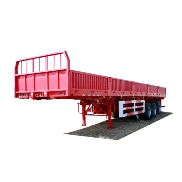 50 Ton Fence Cargo Transport Semi Trailer - Image 4