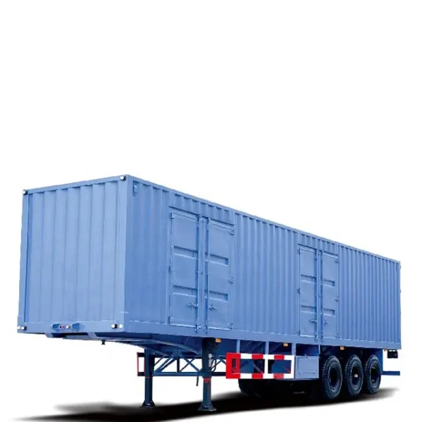 53ft Dry Van Box Trailer Cargo Truck Trailer - Image 4