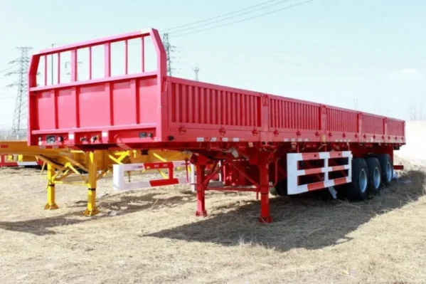 50 Ton Fence Cargo Transport Semi Trailer - Image 2