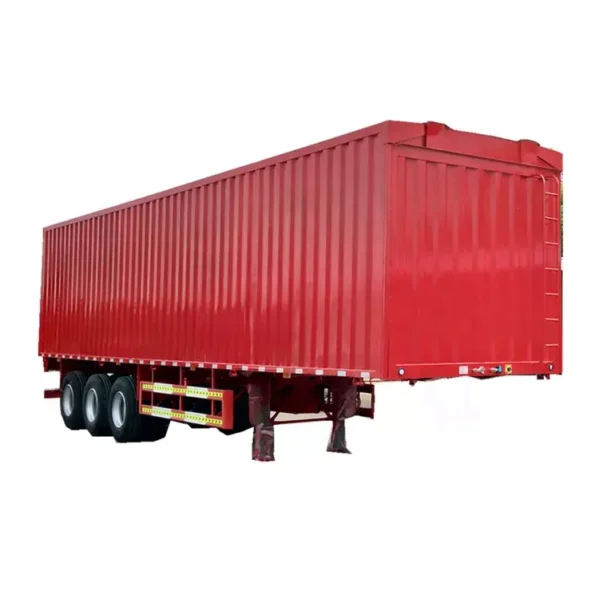 53ft Dry Van Box Trailer Cargo Truck Trailer - Image 5