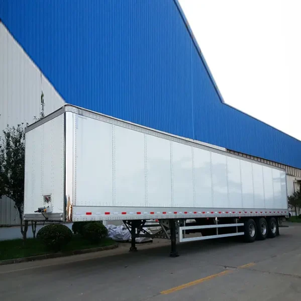 Three-Axle Cargo Box Semi Trailer - Image 2