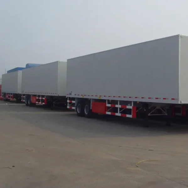 Three-Axle Cargo Box Semi Trailer - Image 5