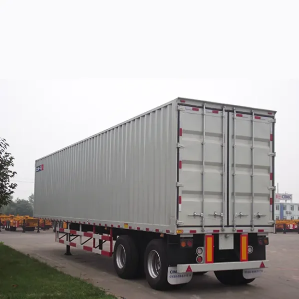 Three-Axle Cargo Box Semi Trailer - Image 4