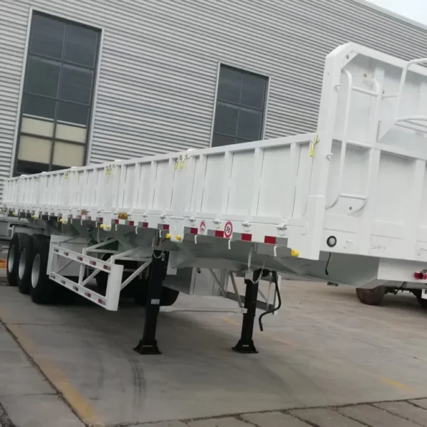 50 Ton Fence Cargo Transport Semi Trailer - Image 6