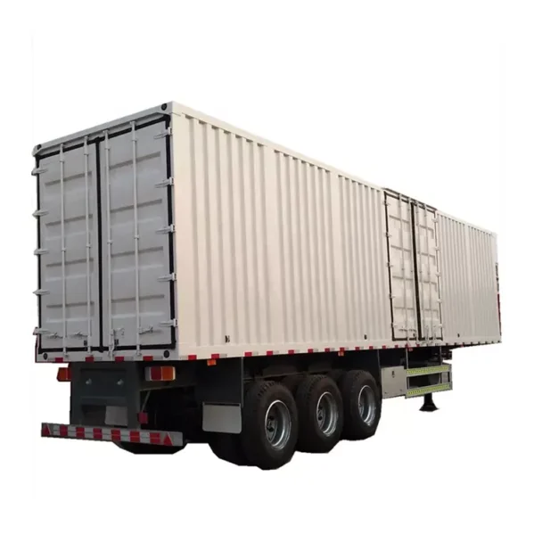 53ft Dry Van Box Trailer Cargo Truck Trailer - Image 2